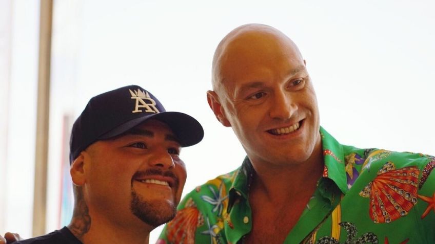 El llamativo encuentro entre Andy Ruiz y Tyson Fury; ¿pactan pelea a futuro?