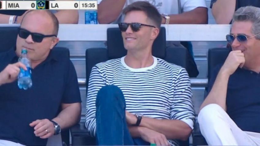 Tom Brady celebra doblete de Chicharito en el LA Galaxy vs Inter Miami (VIDEO)