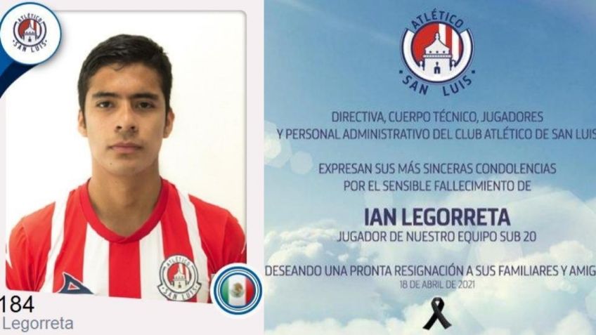 ÚLTIMA HORA: Atlético de San Luis informa fallecimiento de jugador Sub 20