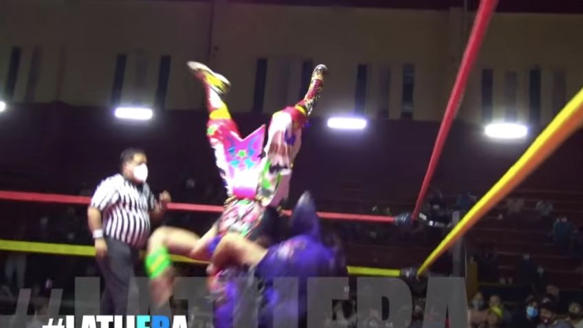 Psycho Clown sufre impactante golpe en el ojo y termina en el hospital (VIDEO)