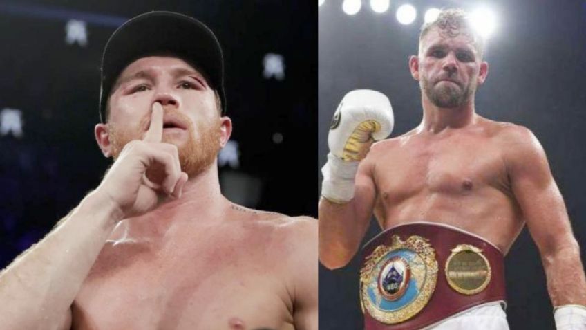 Canelo Álvarez y Saunders tienen primer round; PELEAN por tamaño del ring