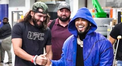 Tunden a Anuel AA en redes por derrota de Masvidal ante Usman en UFC 261