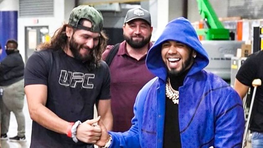 Tunden a Anuel AA en redes por derrota de Masvidal ante Usman en UFC 261