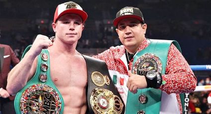 Canelo Álvarez se une a Los Simpson, así luce junto a Eddy Reynoso