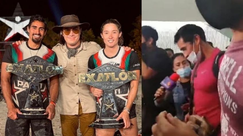 Exatlón México: CAOS y aglomeraciones en aeropuerto por los atletas (VIDEO)