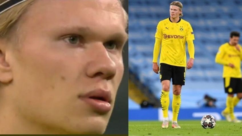 VIDEO: Haaland no se resiste y canta himno de la Champions League