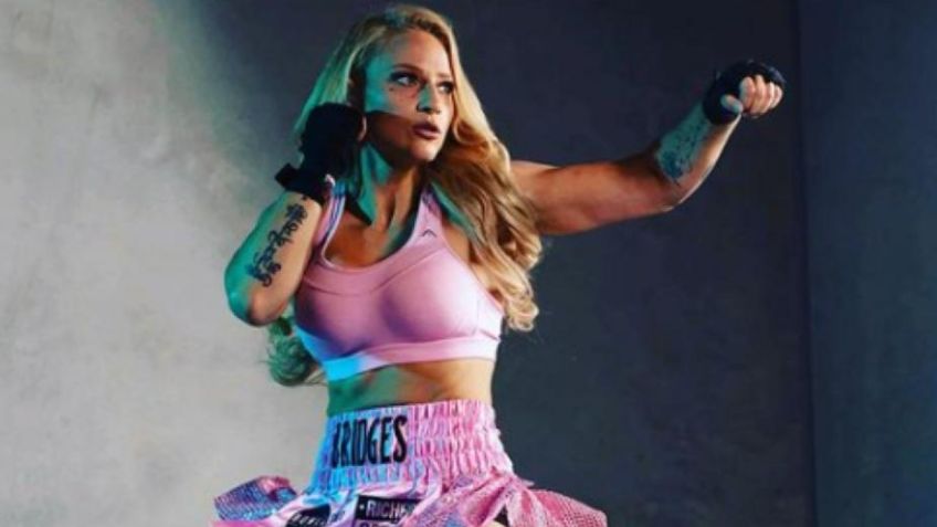 Las mejores fotos de la Bombardera Rubia previo a pelea por título mundial