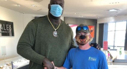 NBA: Shaquille O'Neal paga deuda de aficionado por anillo de compromiso (VIDEO)