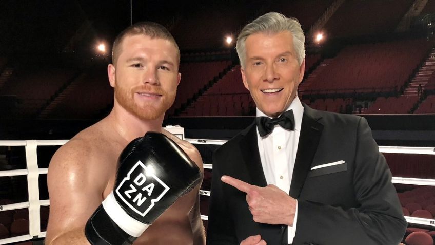 Michael Buffer hace importante anuncio sobre próxima pelea de Canelo Álvarez
