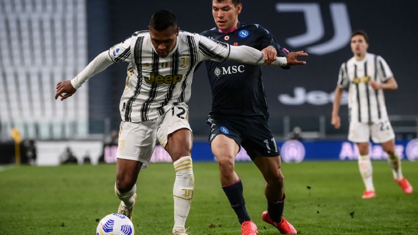 Chucky Lozano se va en blanco en derrota del Napoli frente a la Juventus