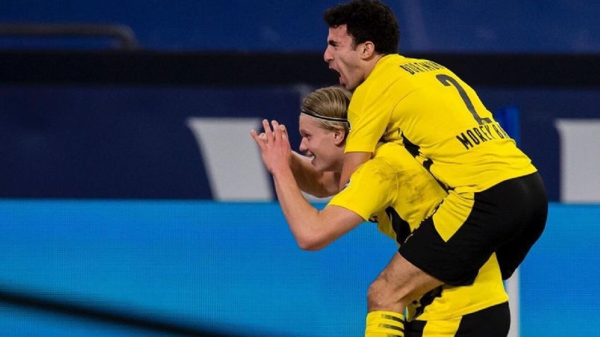 Así reacciona Haaland a la brutal lesión de su compañero Mateu Morey (VIDEOS)