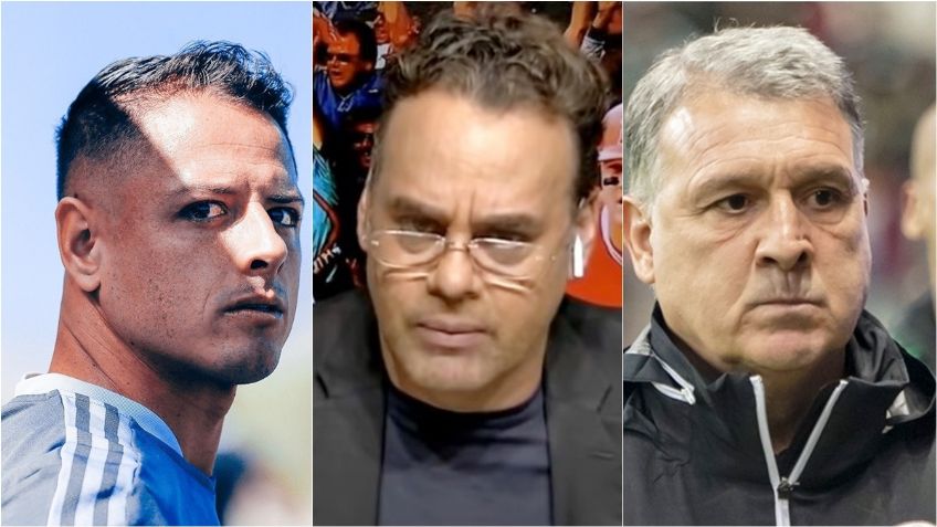 David Faitelson cuestiona a Martino por "veto" a Chicharito en Selección Mexicana