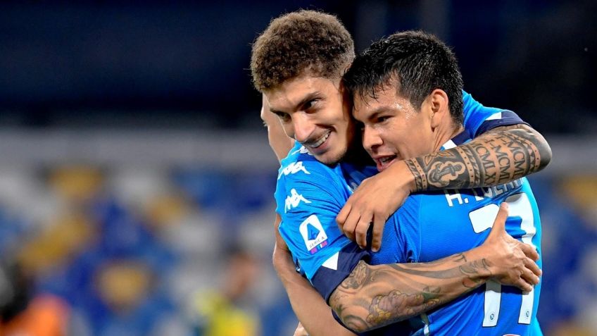 Gol del Chucky Lozano en el Napoli vs Udinese (VIDEO)