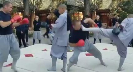 VIDEO VIRAL: Luchador de la UFC es noqueado de una patada por un monje Shaolin