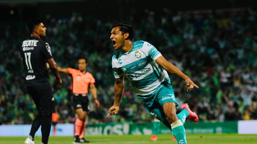 Santos logra remontar al Monterrey y da primer paso en cuartos de final