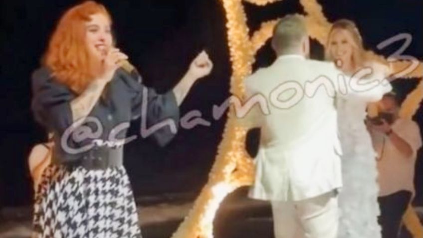 Así fue la actuación de Mon Laferte en boda de Canelo Álvarez y Fernanda Gómez (VIDEO)