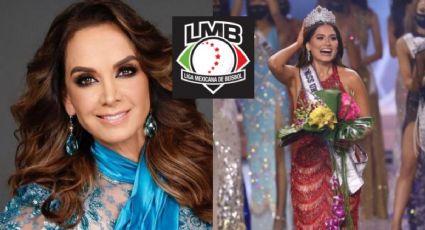 Lupita Jones se lleva trolleo de la LMB tras error con Andrea Meza