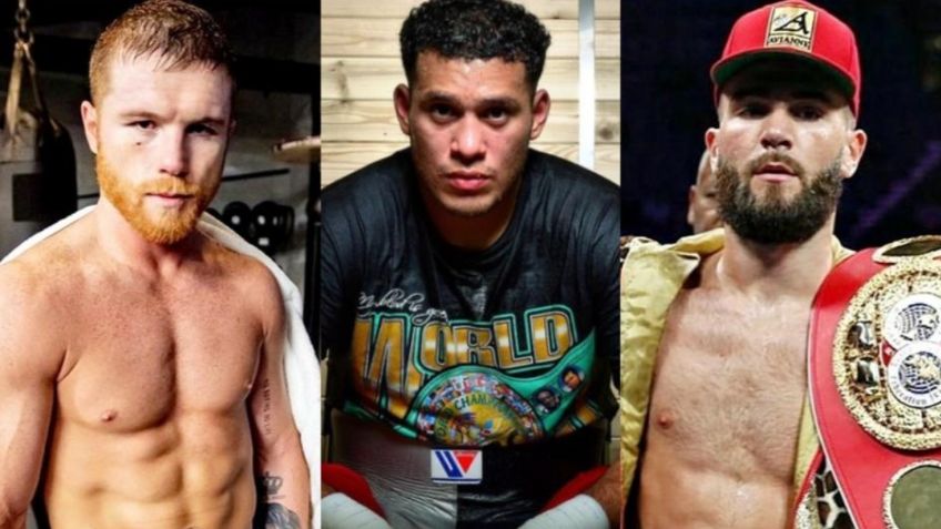 David Benavidez calienta pelea entre Canelo Álvarez y Caleb Plant