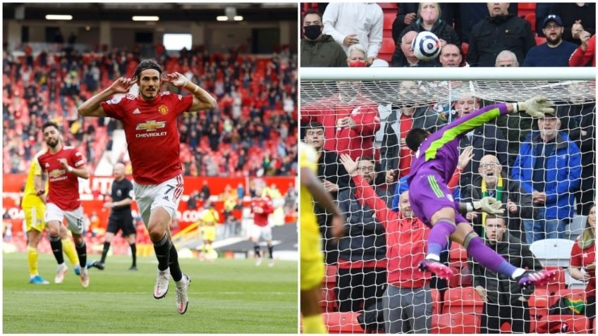 ¡Qué joya! El golazo de Cavani con Manchester United que deslumbra al mundo (VIDEO)