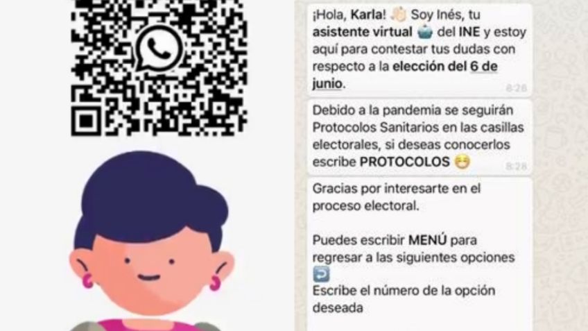 WhatsApp: ¿Cómo funciona el asistente del INE para las elecciones 2021?