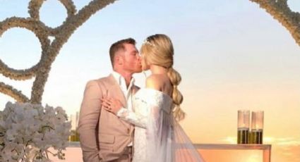 ¿Cuánto costó el vestido que la esposa de Canelo Álvarez usó en su boda?