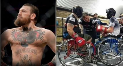 Conor McGregor realiza donativo para pelea de boxeo en silla de ruedas