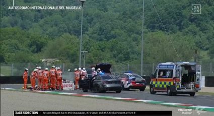 Piloto de Moto 3, en grave estado tras sufrir brutal accidente (VIDEO)