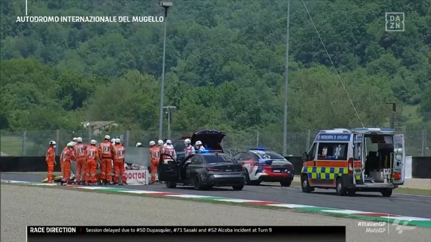 Piloto de Moto 3, en grave estado tras sufrir brutal accidente (VIDEO)