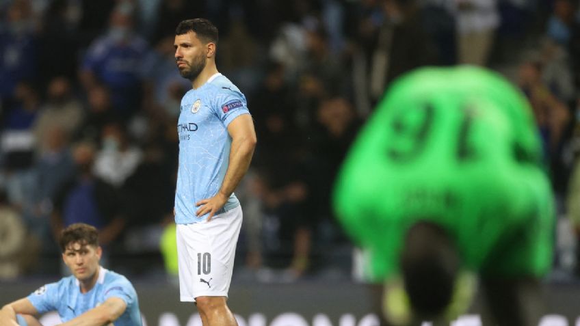 Kun Agüero rompe en llanto tras perder la Champions League (VIDEO)