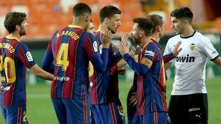 Messi, el asador; reúne a jugadores del Barcelona antes de enfrentar al Atlético