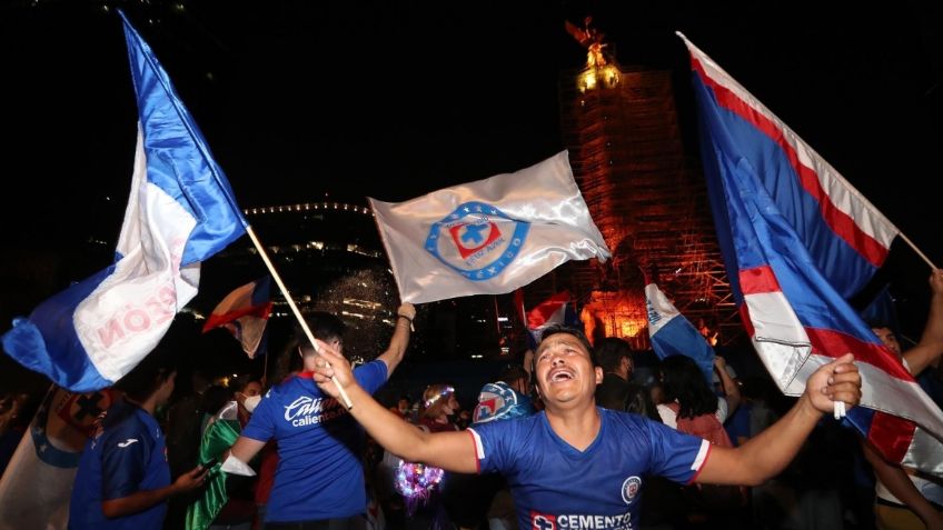 Cruz Azul: Ángel de la Independencia no duerme por campeonato de La Máquina