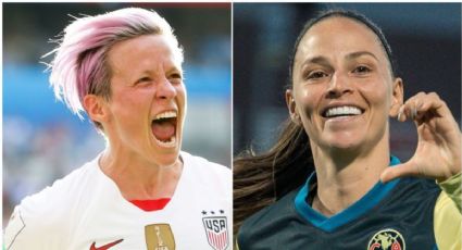 Megan Rapinoe alienta a Janelly Farías a copiar su estilo en la Liga MX Femenil