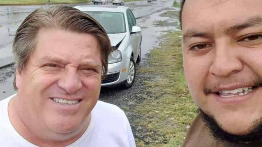 Tigres: Miguel Herrera sufre accidente en su coche y es auxiliado por aficionados