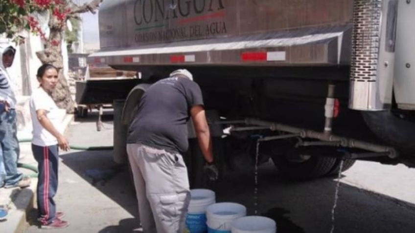 Corte de agua en CDMX y Edomex: ¿Dónde pedir una pipa por la reducción?