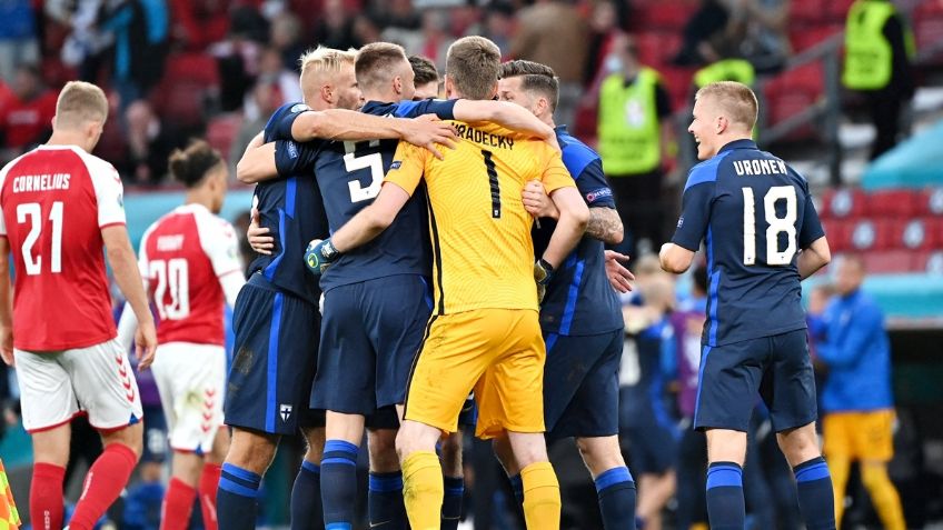 Eurocopa 2020: Finlandia hace historia y arruina a Dinamarca tras desplome de Eriksen