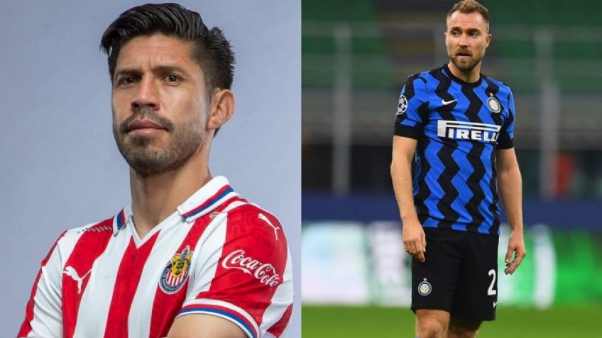 Oribe Peralta manda mensaje a Christian Eriksen y es criticado por afición de Chivas