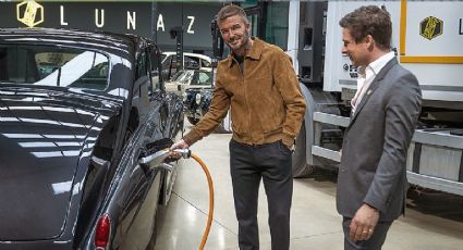 El nuevo negocio de David Beckham: convertir autos clásicos en eléctricos