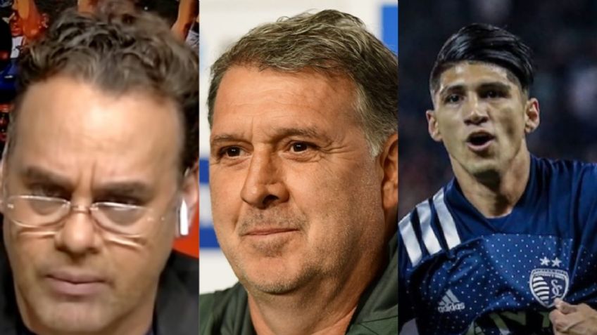 David Faitelson manda indirecta a Gerardo Martino y defiende a Alan Pulido