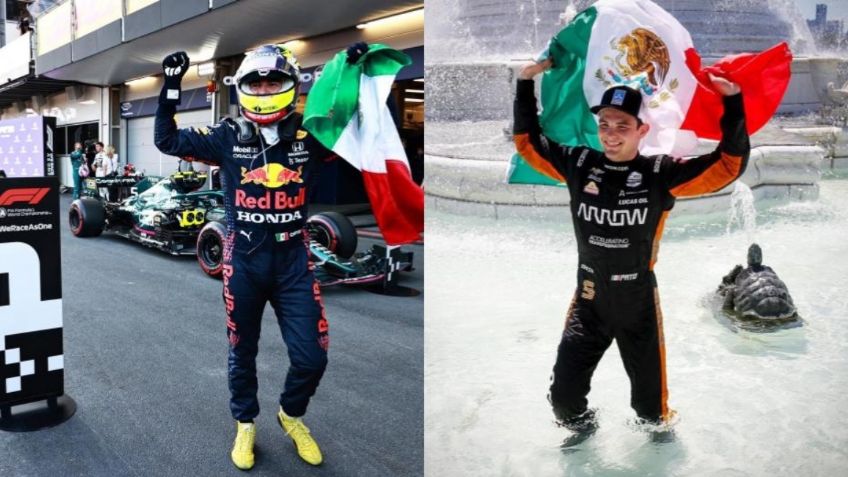 Checo Pérez manda mensaje a Patricio O’Ward por su triufno en IndyCar