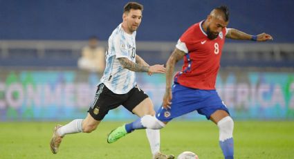 Chile frustra alegría de Argentina y Messi en su debut en la Copa América 2020