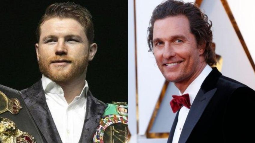 Canelo muestra parte de su vida a la estrella de Hollywood Matthew McConaughey (VIDEO)