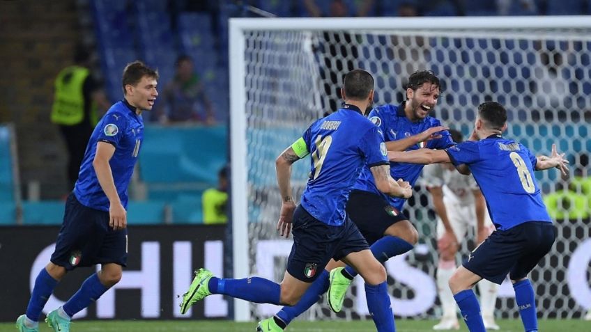 Italia, con doblete de Locatelli, golea a Suiza y es líder de grupo en la Euro