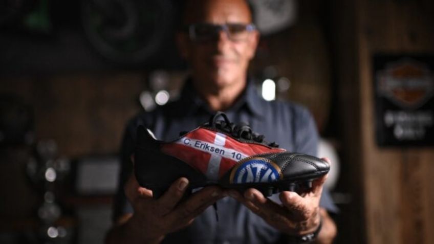 Grafista italiano diseña nuevas botas de futbol en homenaje a Christian Eriksen