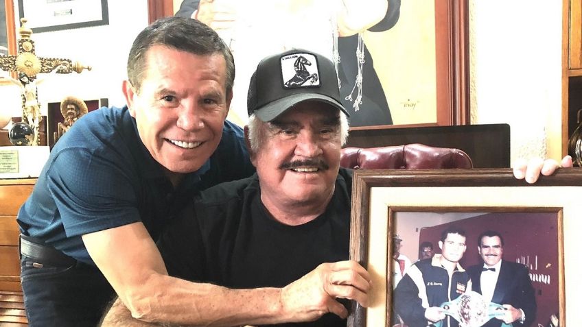 Vicente Fernández recibirá especial dedicatoria de Julio César Chávez
