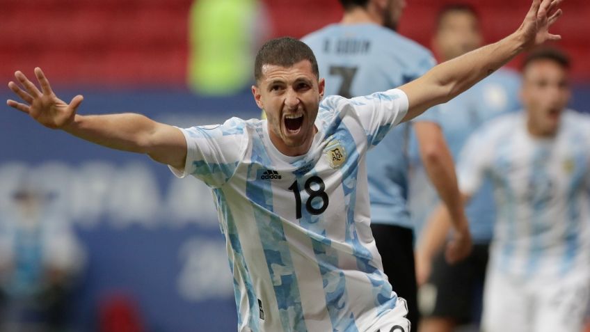 Gol de Guido Rodríguez da el triunfo a Argentina frente a Uruguay (VIDEO)