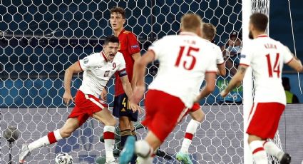 Lewandowski apaga la fiesta de España y da vida a Polonia en la Eurocopa