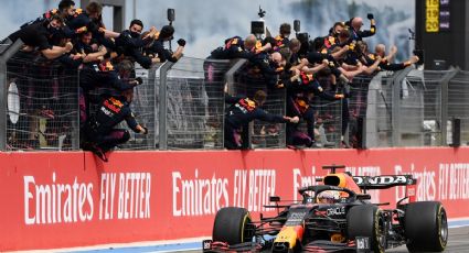 F1: Verstappen logra triunfo de última vuelta en Francia con podio de Checo Pérez