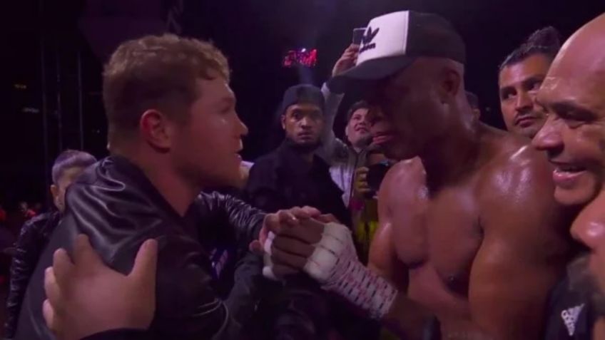 ¿Qué le dijo Canelo Álvarez a Anderson Silva tras su triunfo?