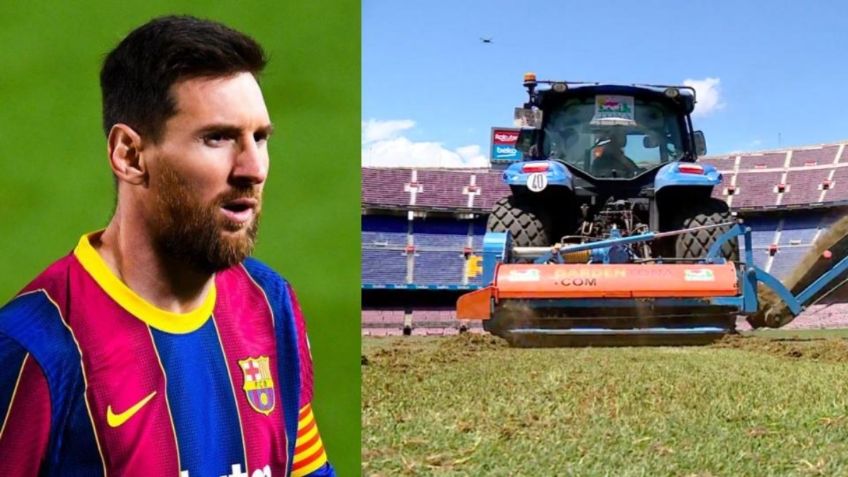 Barcelona y un regalo para Messi: así luce renovación del Camp Nou (FOTOS)
