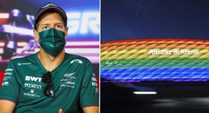 Sebastian Vettel explota contra la UEFA por prohibir protesta LGBT en Eurocopa